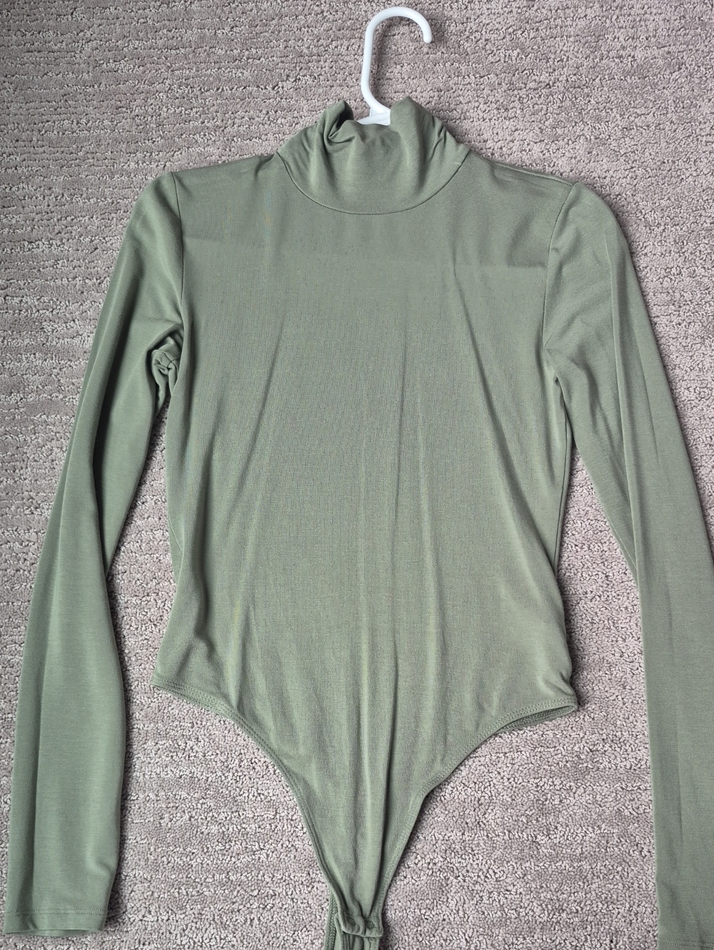 Wilfred Olive Green Long-Sleeve Turtleneck Bodysuit